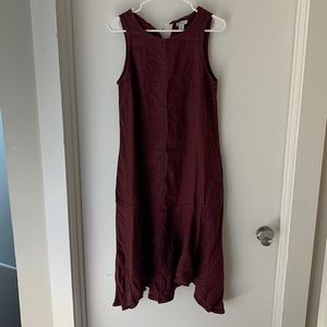 Brand new with tags maroon midi sundance Doria dress. Size XS